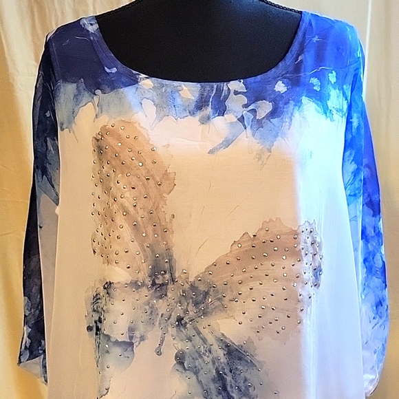 JM Collection, lovely blouse, never been worn. - Picture 3 of 8